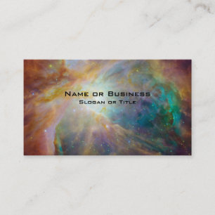 Orion Nebula Astronomy Photo Business Card