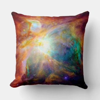 Orion Nebula Colourful Galaxy Pillow