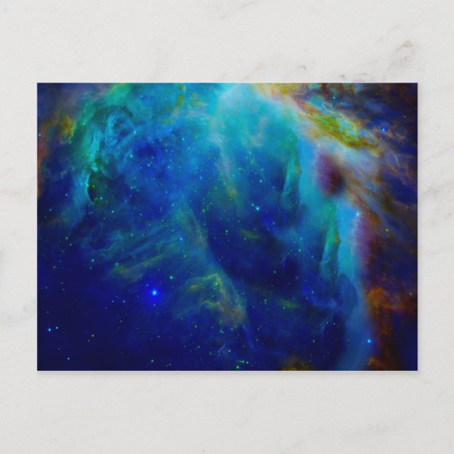Orion Nebula cosmic galaxy space universe Postcard (Front)