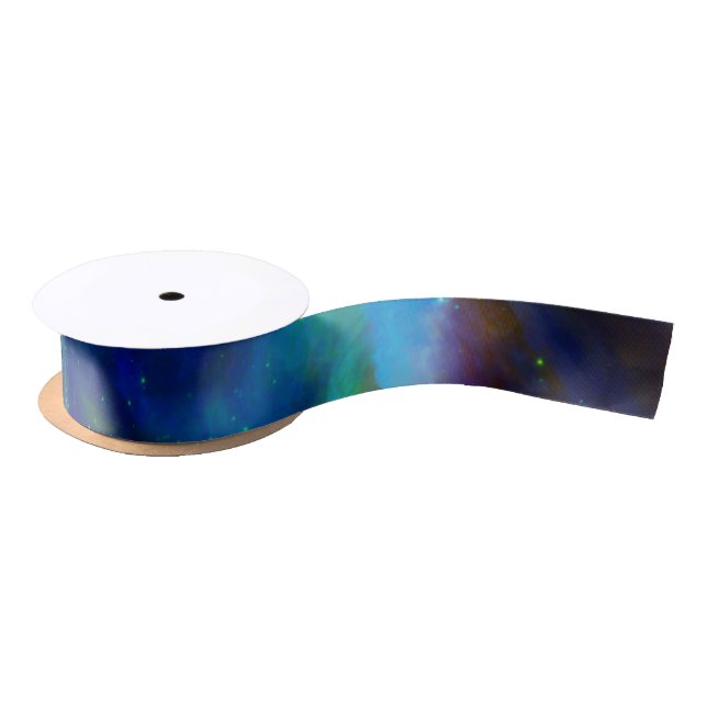 Orion Nebula cosmic galaxy space universe Satin Ribbon (Spool)