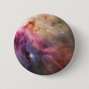 Orion Nebula Hubble Space 6 Cm Round Badge
