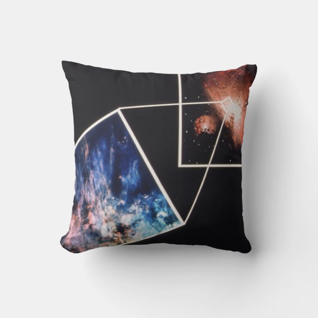 Orion Nebula- Hubble Space Telescope View Cushion (Front)