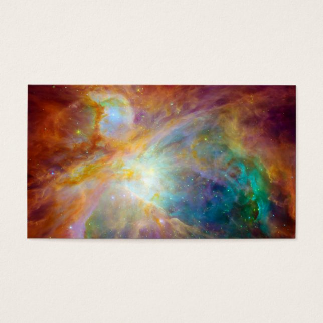 Orion Nebula Hubble Spitzer Space (Front)