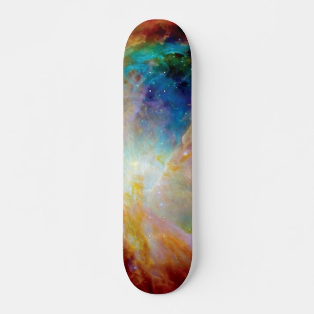 Orion Nebula Hubble Spitzer Telescope Space Photo Skateboard (Front)