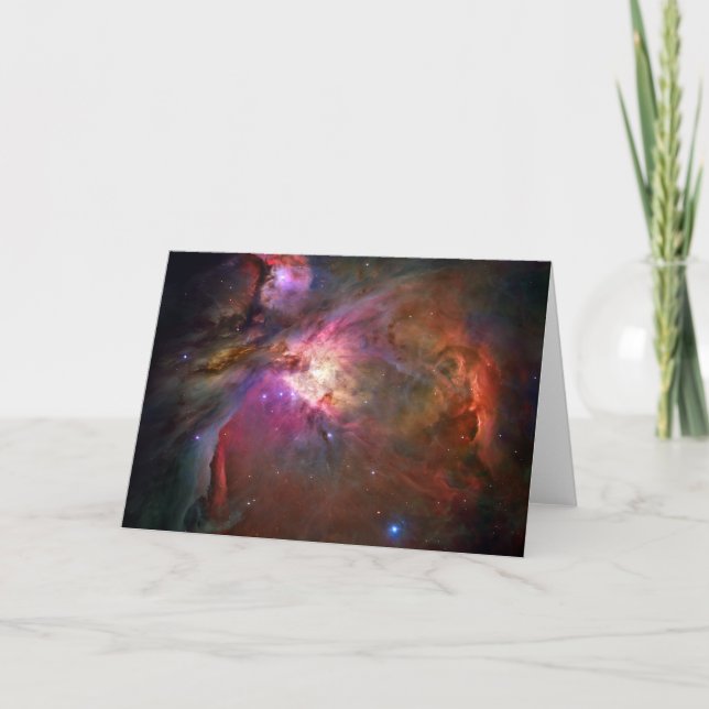 Orion Nebula (Hubble Telescope) Card (Front)