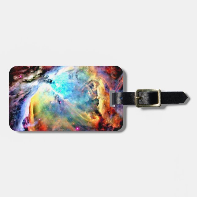Orion Nebula Luggage Tag (Front Horizontal)