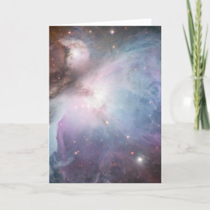 Orion Nebula Messier 78 Pastel Space Photo Card