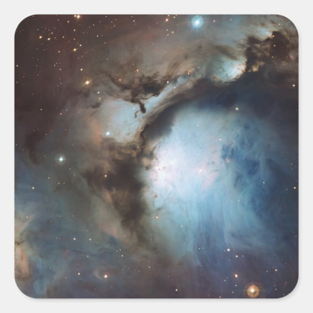 Orion Nebula Messier 78 Real Space Photo Square Sticker (Front)