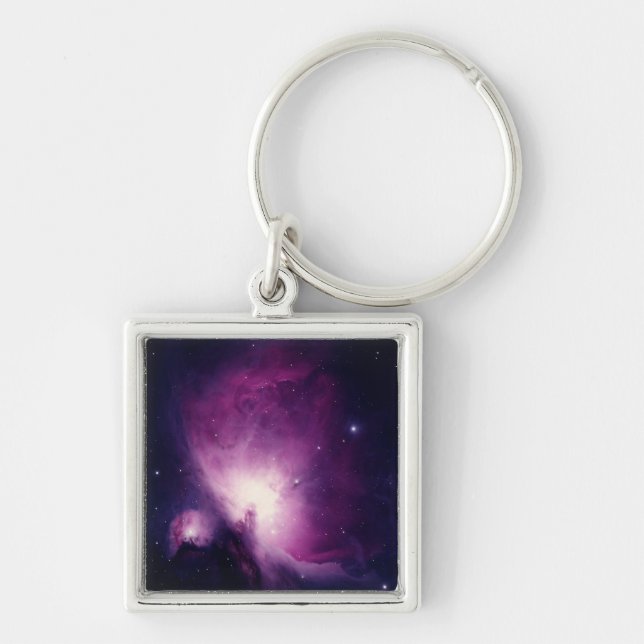 orion-nebula of MILKY WAY GALAXY Key Ring (Front)