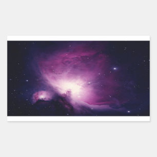 orion-nebula of MILKY WAY GALAXY Rectangular Sticker