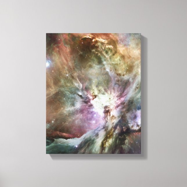 Orion Nebula Pastels Canvas Print (Front)