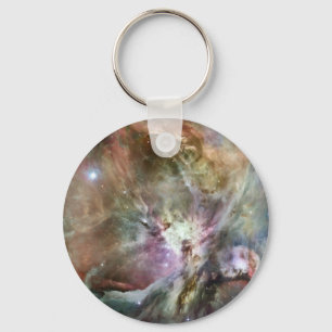 Orion Nebula Pastels Key Ring