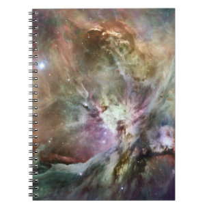 Orion Nebula Pastels Spiral Notebook