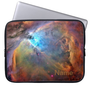 Orion Nebula Personalised Zippered Laptop Case 15"