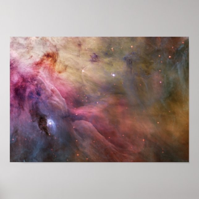 Orion Nebula pink Poster (Front)