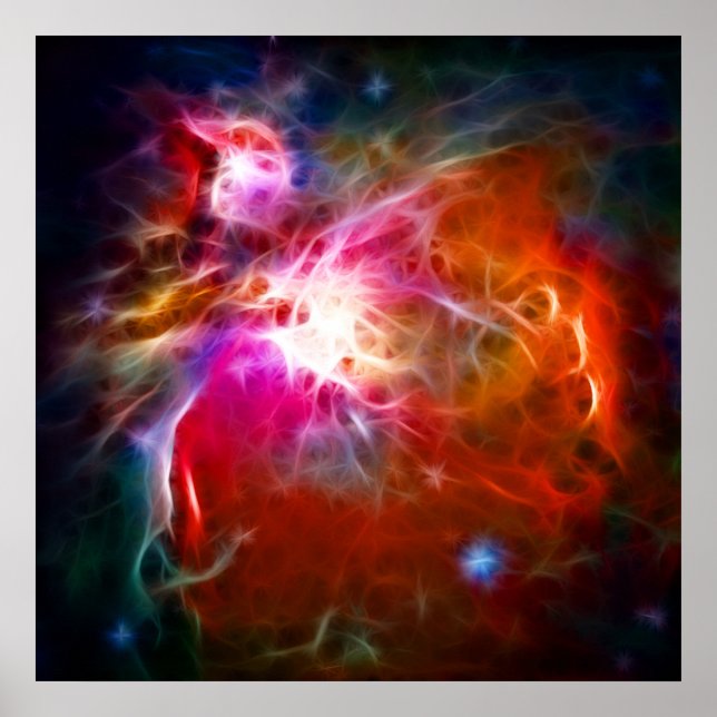 Orion Nebula Poster (Front)