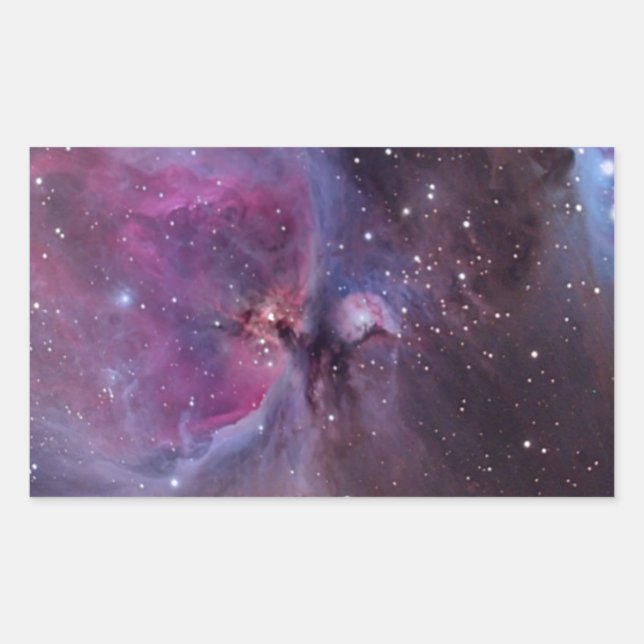 Orion Nebula Rectangular Sticker (Front)