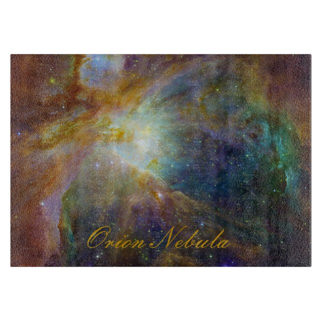 Orion Nebula reddish brown NASA Cutting Board (Front)