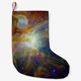 Orion Nebula reddish brown NASA Small Christmas Stocking