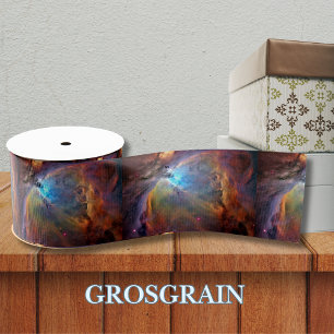 Orion Nebula Space Galaxy Grosgrain Ribbon