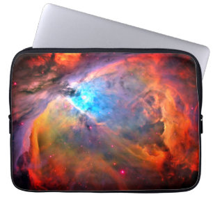 Orion Nebula Space Galaxy high contrast Laptop Sleeve