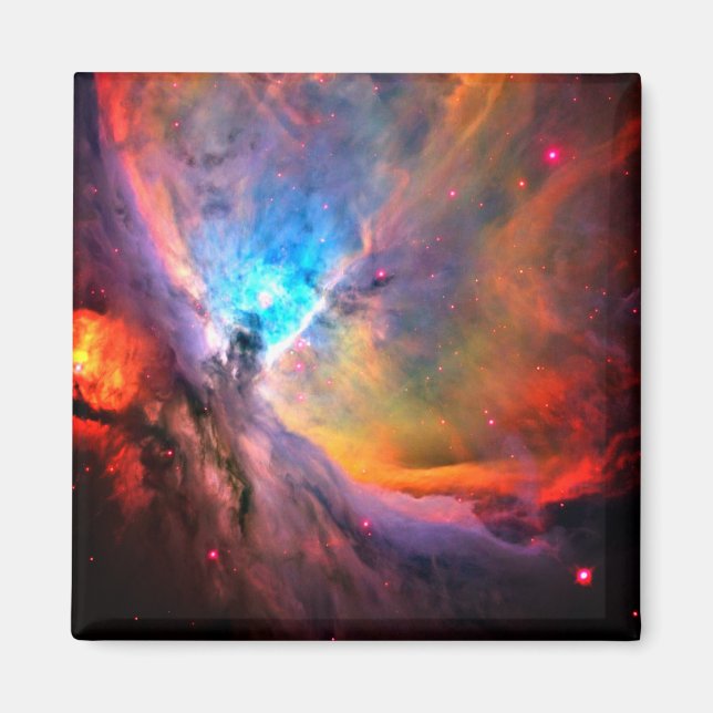 Orion Nebula Space Galaxy high contrast Magnet (Front)