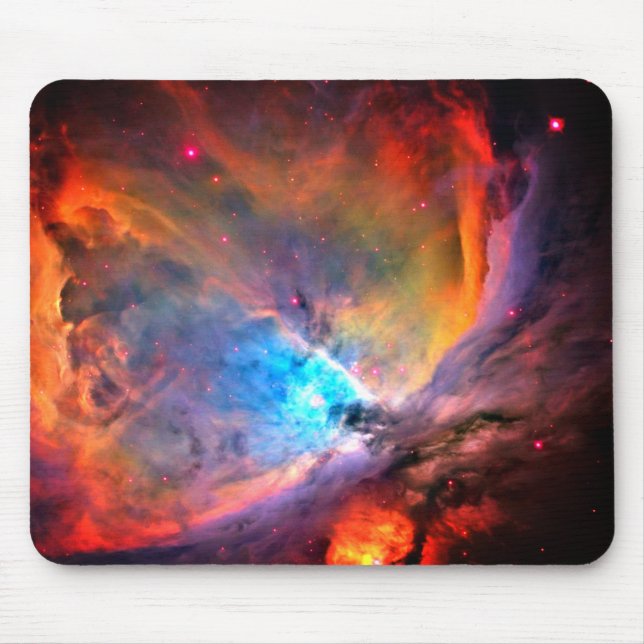 Orion Nebula Space Galaxy low contrast Mouse Pad (Front)