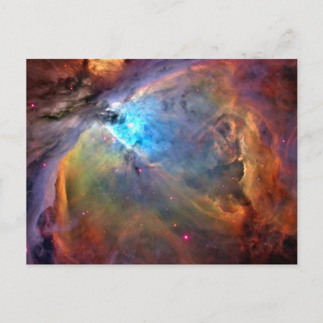 Orion Nebula Space Galaxy Postcard (Front)