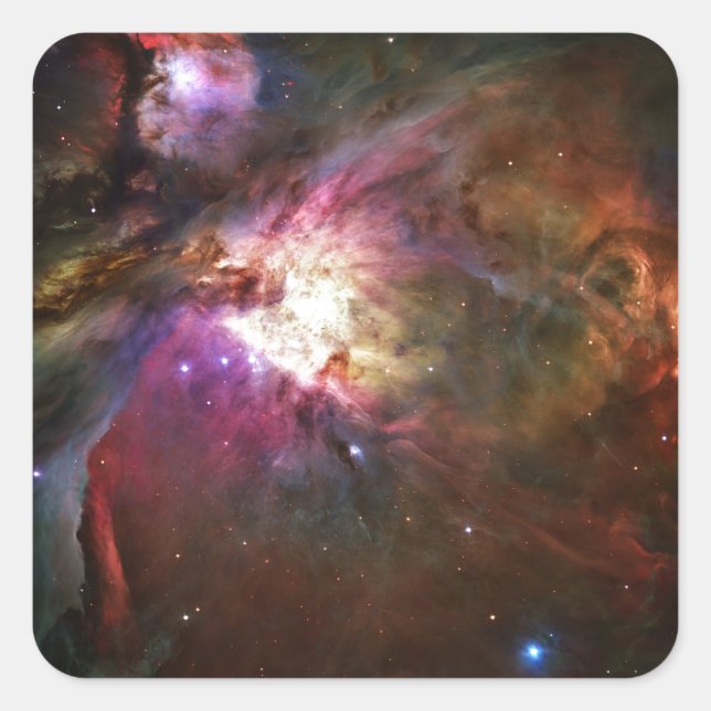Orion Nebula Square Sticker (Front)