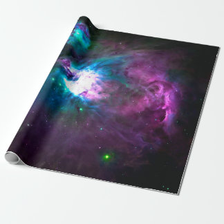 Orion Nebula Unicorn Colours Wrapping Paper