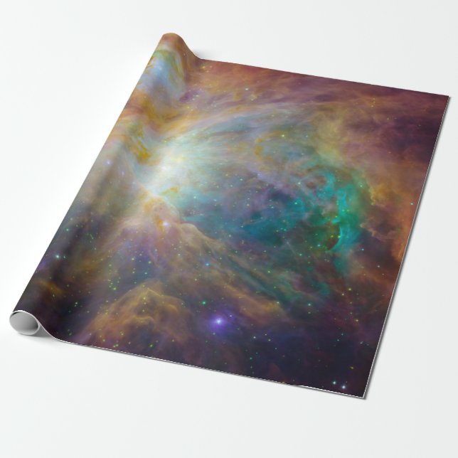 Orion nebula wrapping paper (Unrolled)