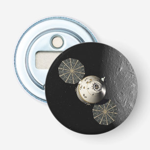 Orion Spacecraft in Lunar Orbit Bottle Opener