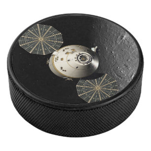Orion Spacecraft in Lunar Orbit Hockey Puck
