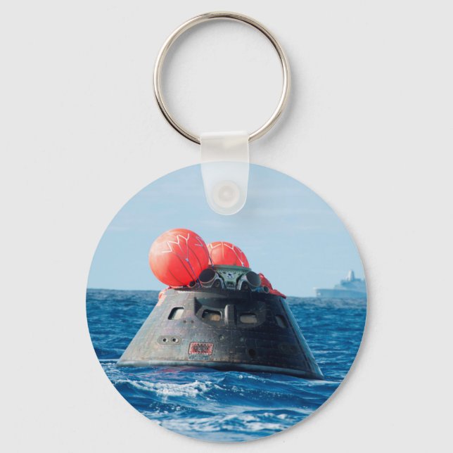 Orion Spacecraft Parachute Landing Key Ring (Front)