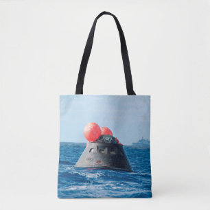 Orion Spacecraft Parachute Landing Tote Bag