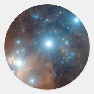 Orion's Belt Classic Round Sticker