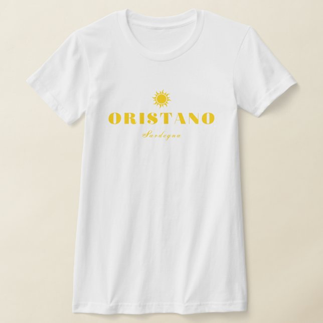 ORISTANO Sardegna T-Shirt (Laydown)
