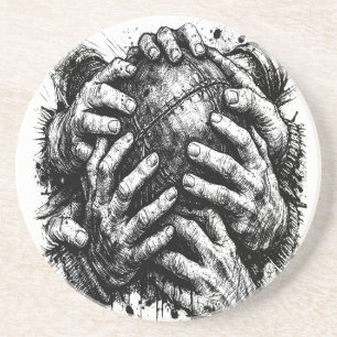 Orkney Ba T‑Shirt (Haunted‑Ink Edition) Coaster