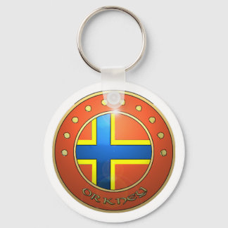 Orkney Flag Key Ring