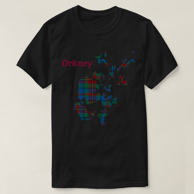 Orkney Isles T-Shirt (Design Front)