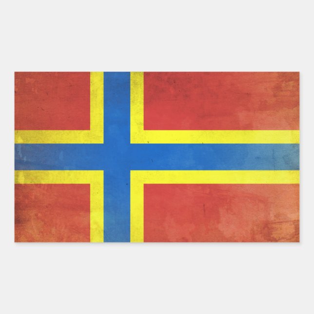 Orkney Rectangular Sticker (Front)