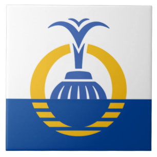 Orlando city flag tile