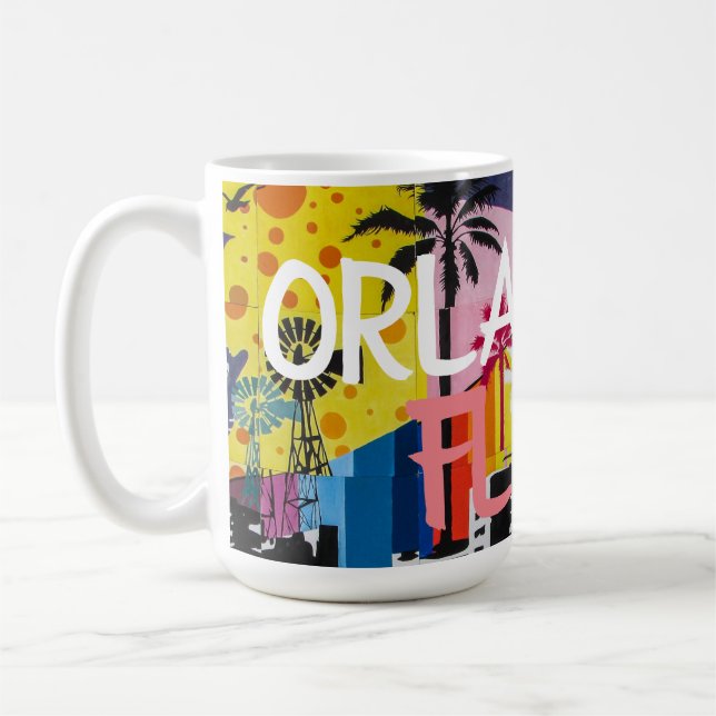 ORLANDO FLORIDA Coffee Mug (Left)
