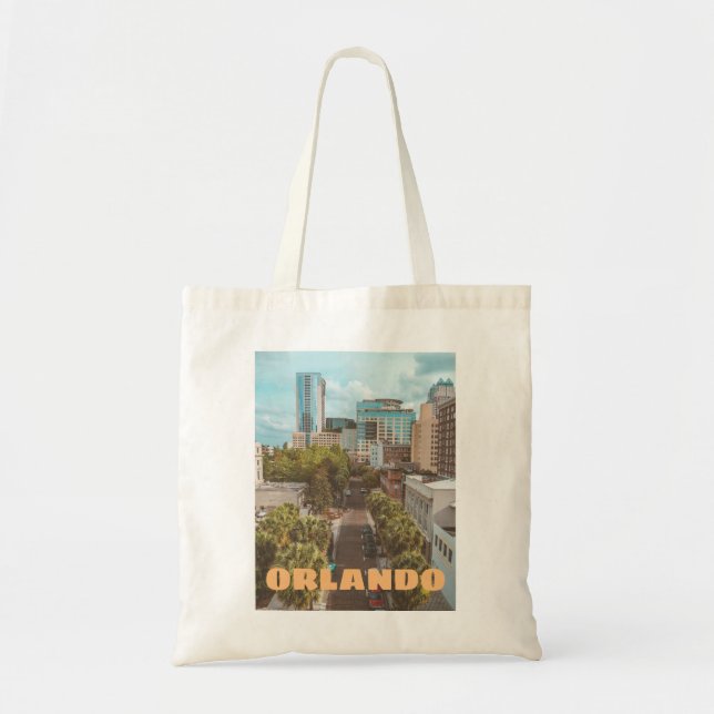 Orlando, Florida downtown photo promotional Tote Bag (Front)
