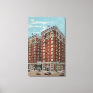 Orlando, Florida - Exterior View of Angebilt Canvas Print