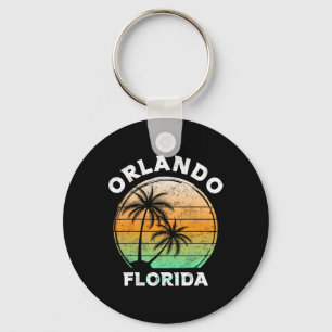 Orlando Florida Fl Miami Vibes Beach Sunshine Stat Key Ring