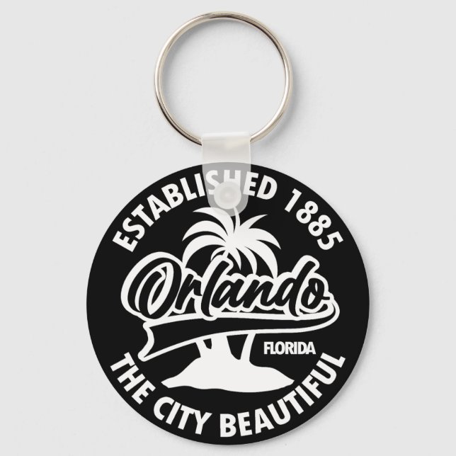 Orlando,Florida Key Ring (Front)