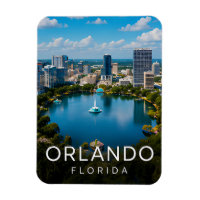 Orlando Florida Lake Skyline Vacation Destination