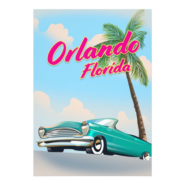 Orlando Florida Photo Print (Front)