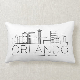 Orlando, Florida Skyline Lumbar Cushion